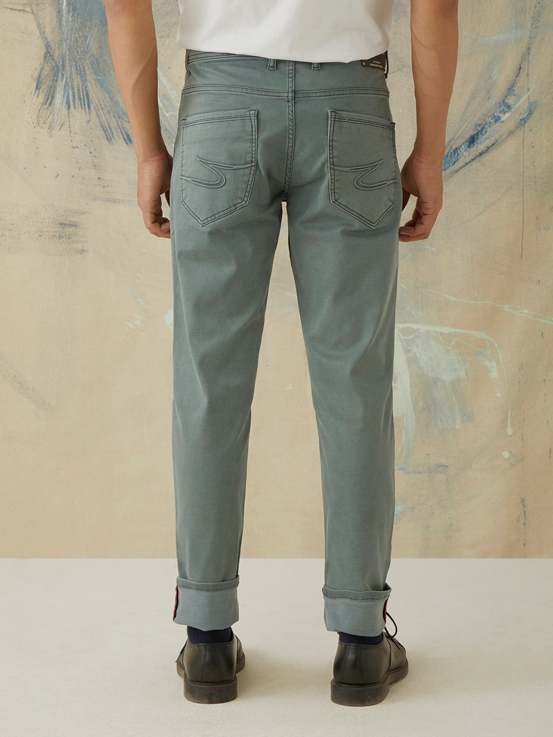 Mallard Green Plain Jeans