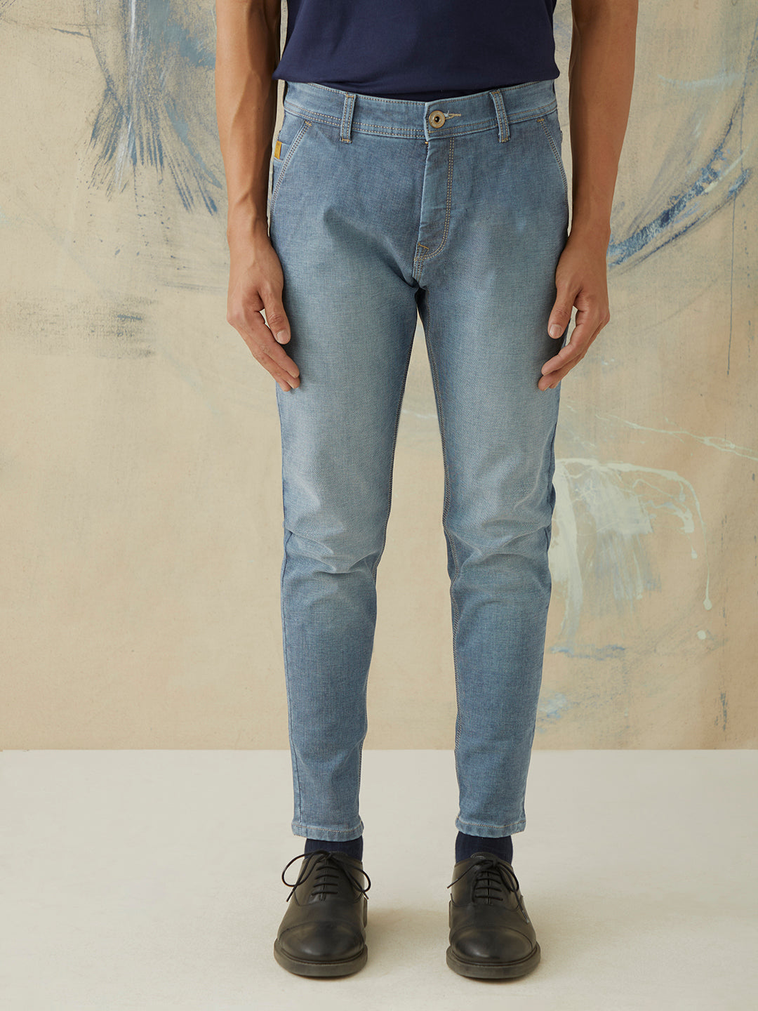 Indigo Plain Jeans