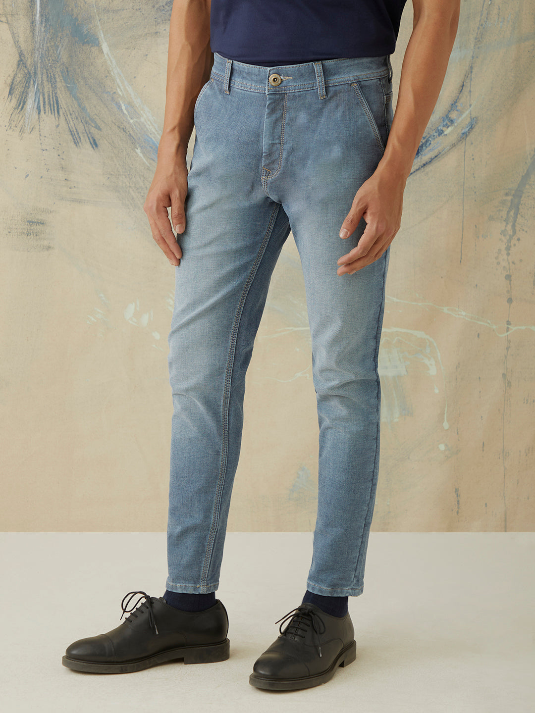 Indigo Plain Jeans