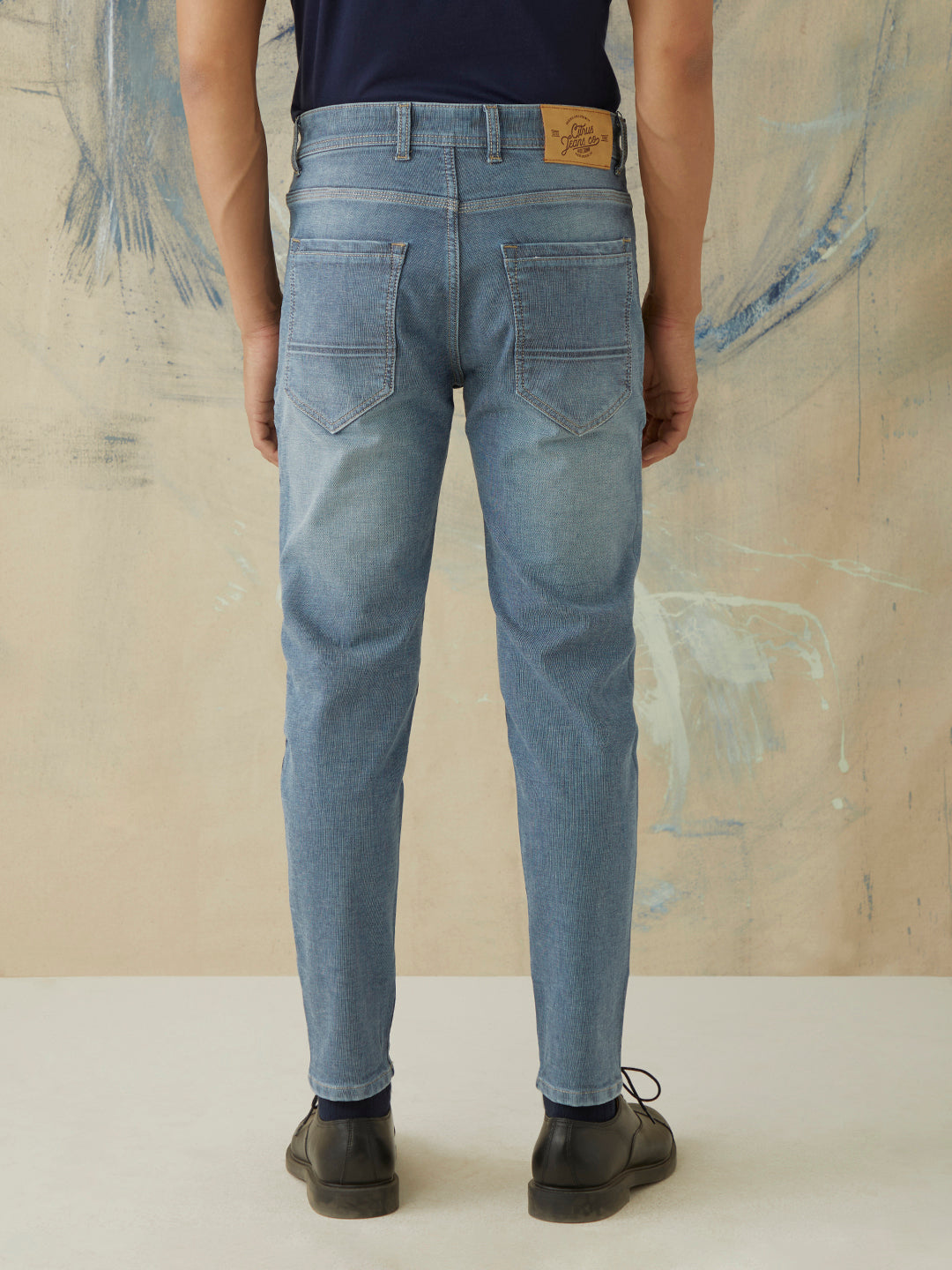 Indigo Plain Jeans