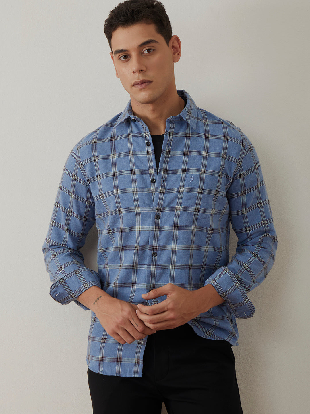 Blue Checks Shirt