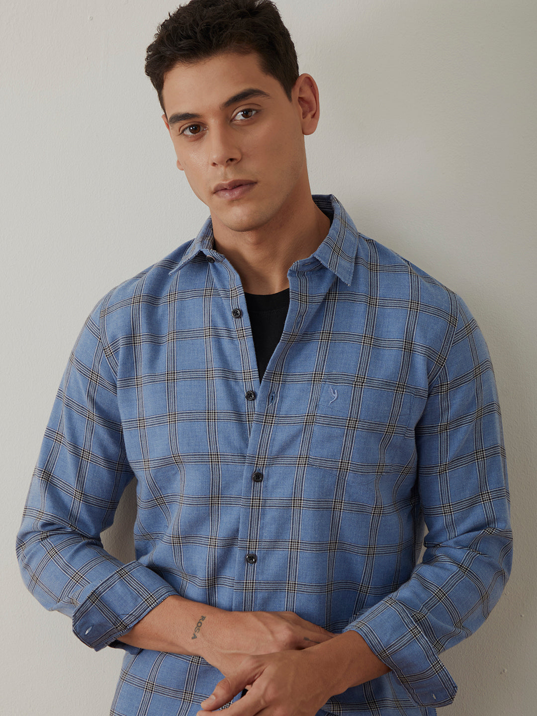 Blue Checks Shirt