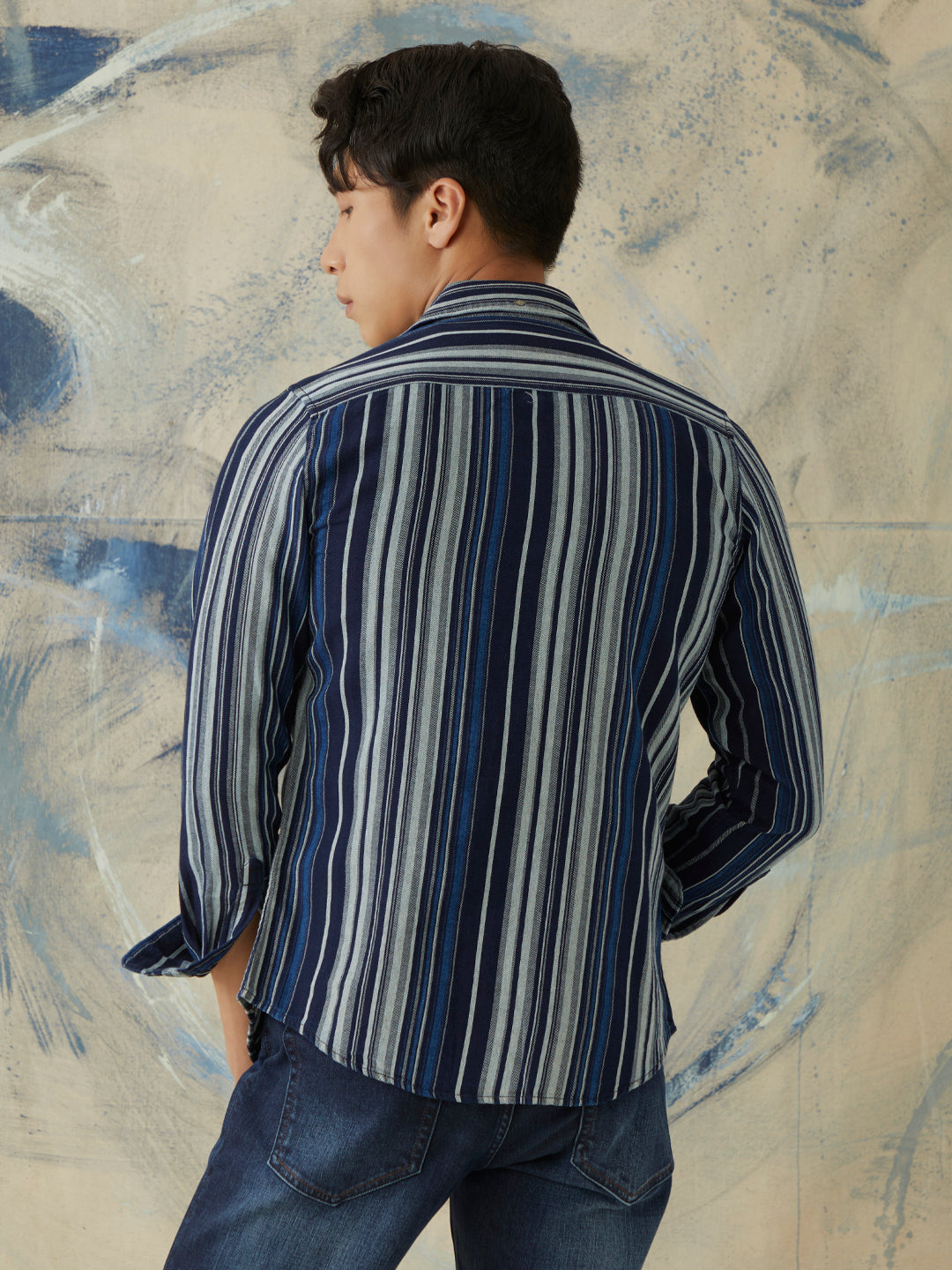 Indigo Stripes  Shirt