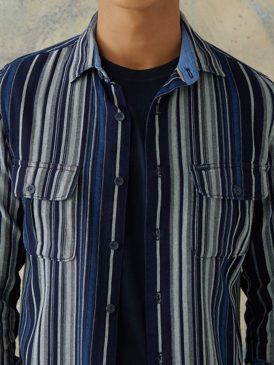 Indigo Stripes  Shirt