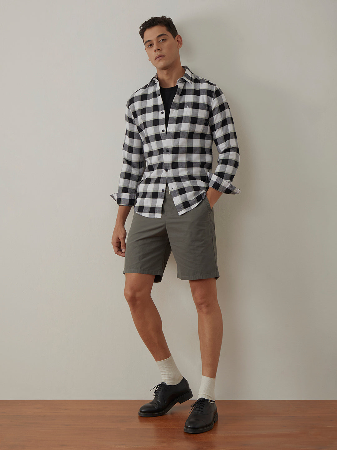 Pista Checks Slim Fit Shirt