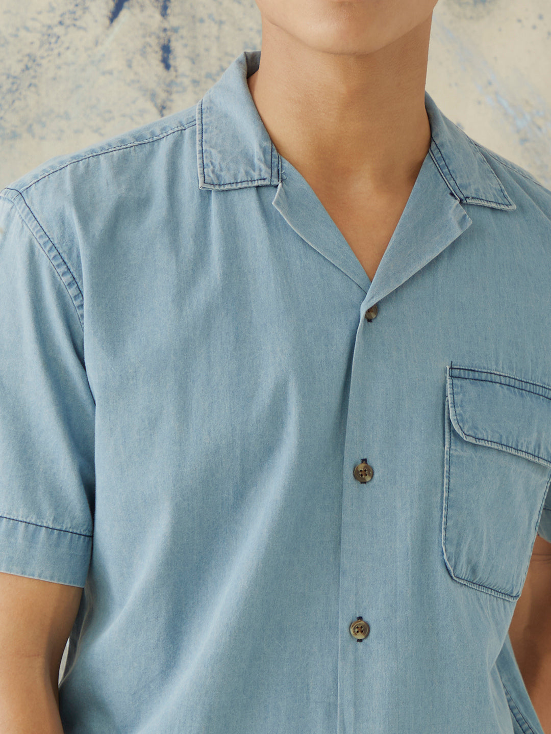 Indigo Plain Shirt