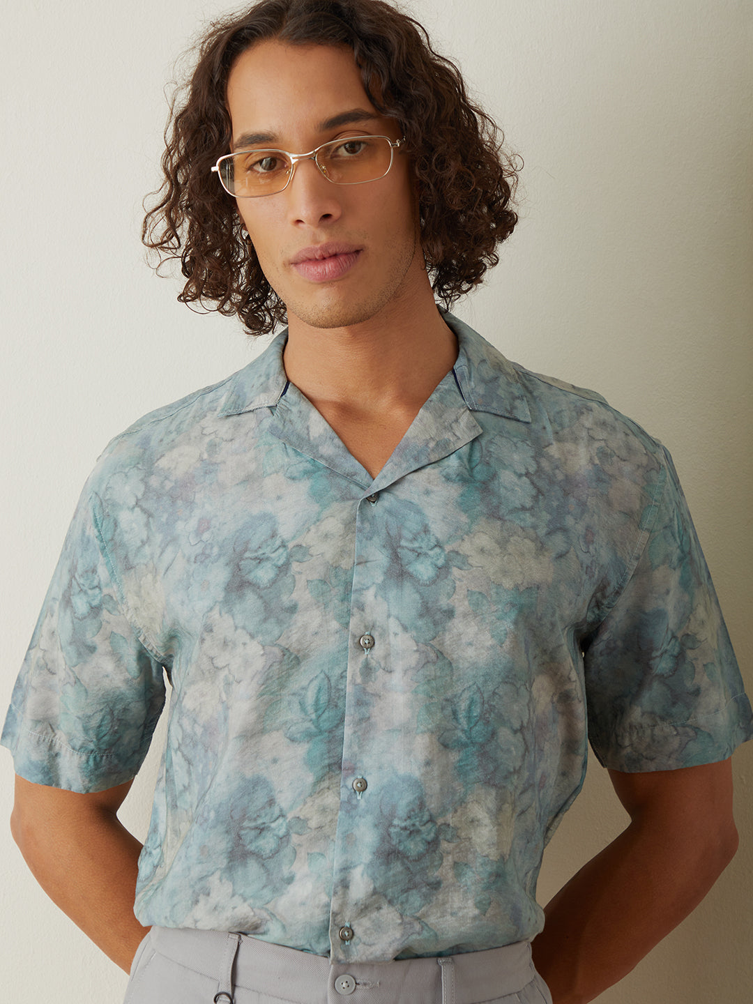 Citrus Printed Half Sleeve Casual Shirt 