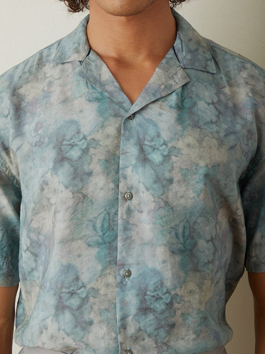 Citrus Printed Half Sleeve Casual Shirt 