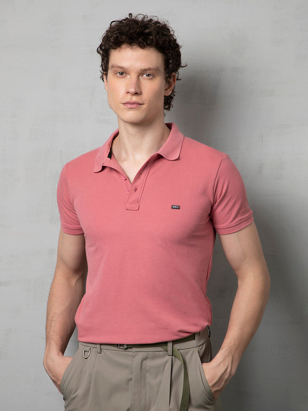 Pink Plain T-Shirt