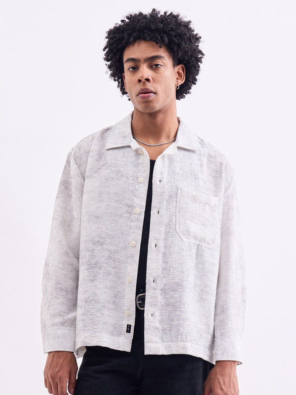 White Plain Summer Overshirt