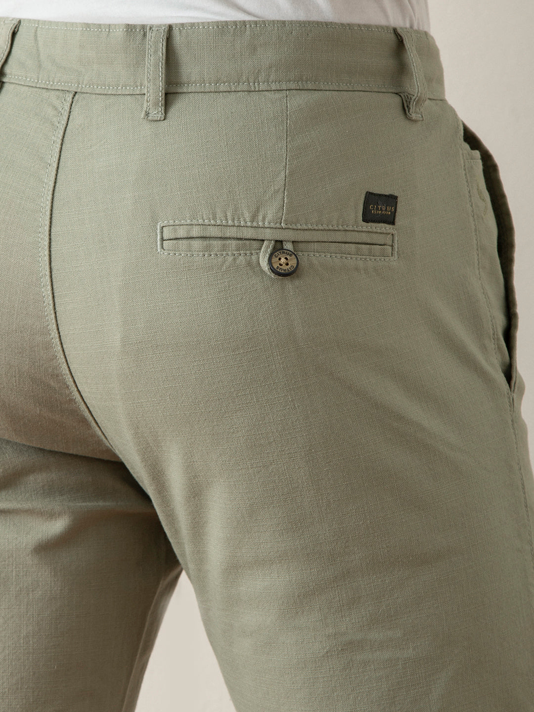 Pista Solid Slim Fit Trouser