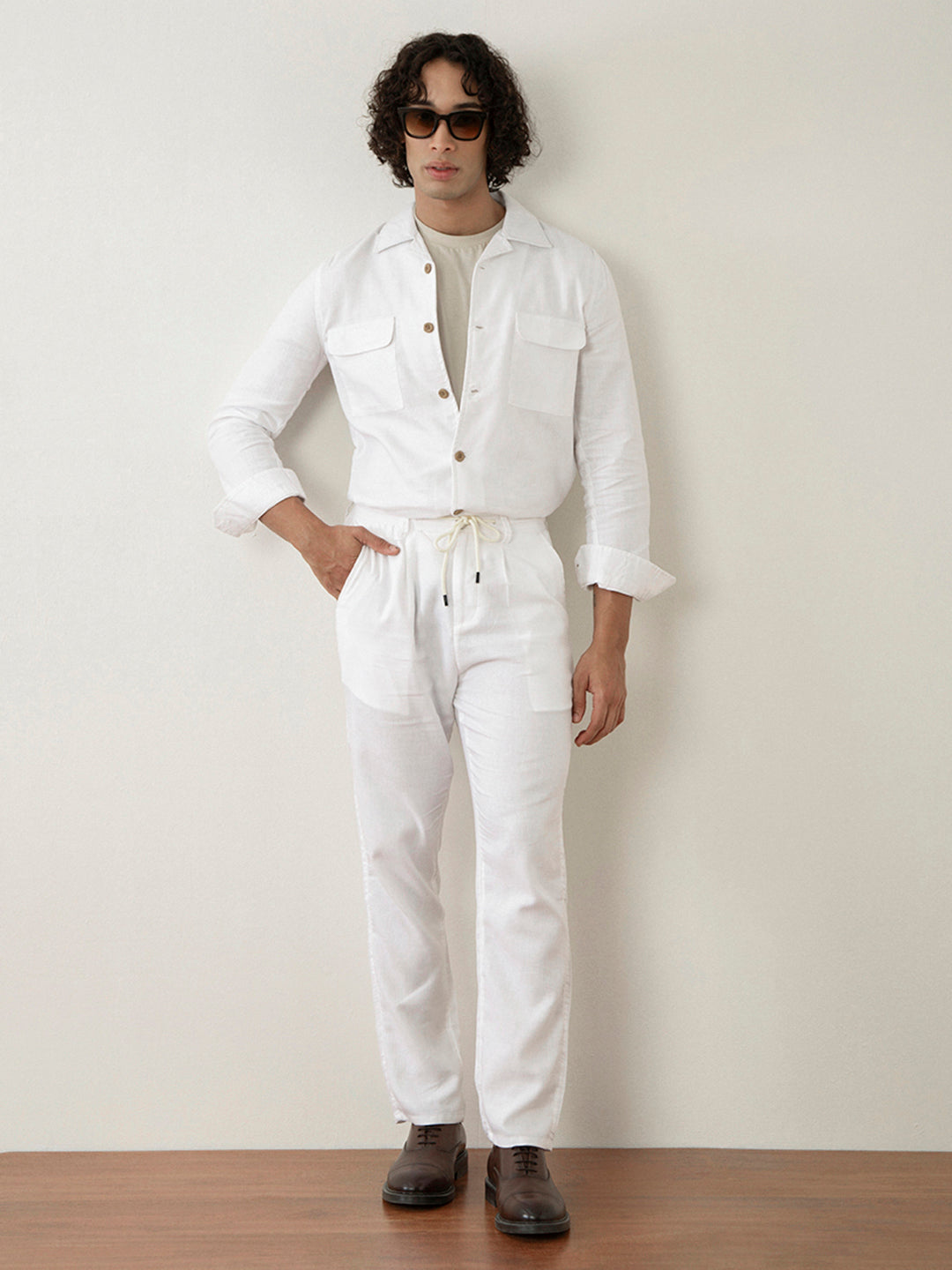 White Plain Summer Jacket