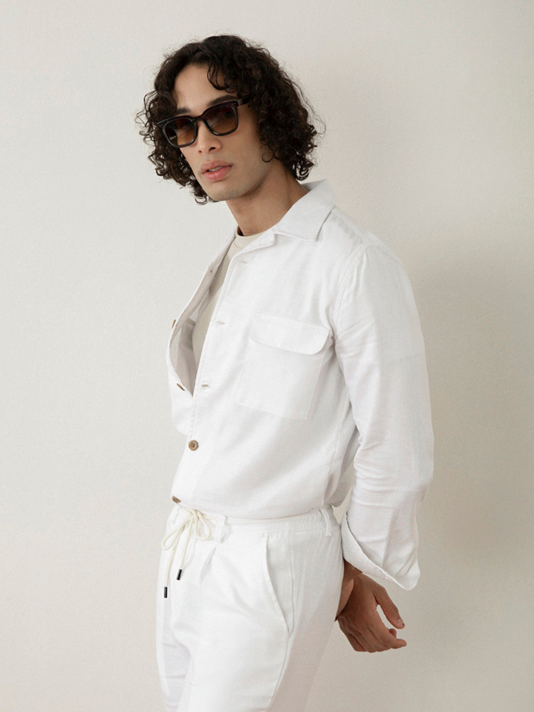 White Plain Summer Jacket