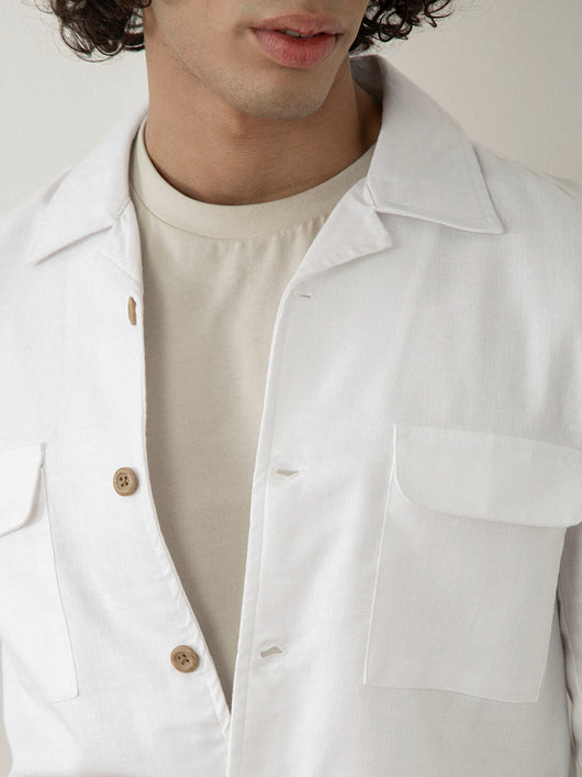 White Plain Summer Jacket