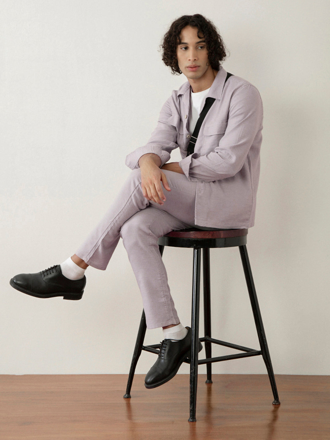 Lavender Plain Summer Jacket