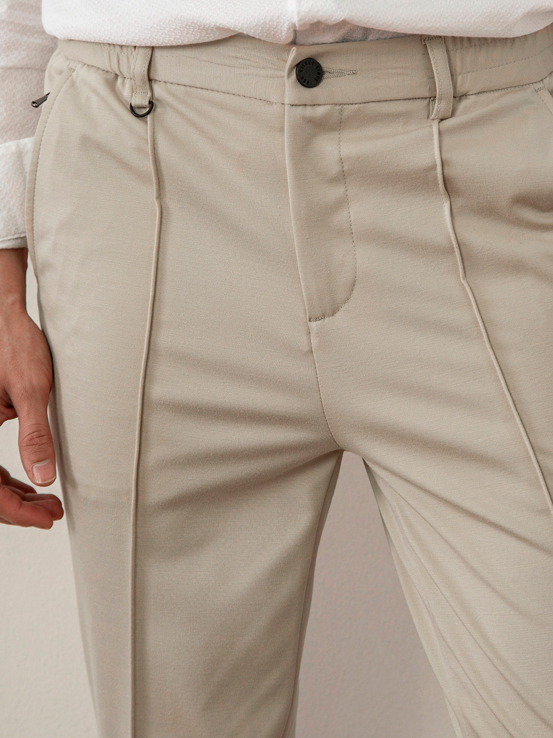 Khaki Smart Trousers