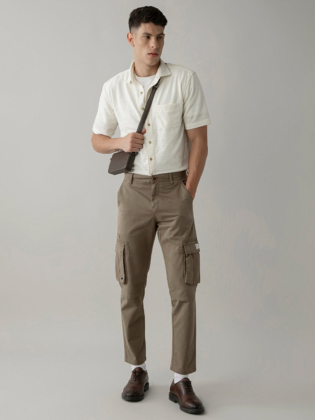 Brown Cargo Pants