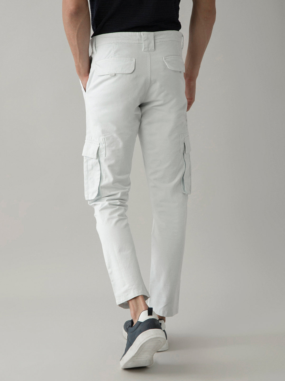 Blue Cargo Pants